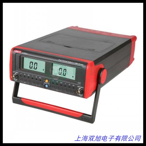 固纬毫伏表300μV双通道GVT-417B频率1mHZ双针交流毫伏表GVT-427B