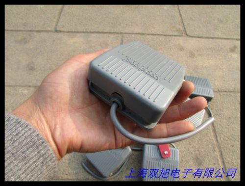 凯昆带前防护挡板铝合金重型脚踏开关HRF-HD3NS