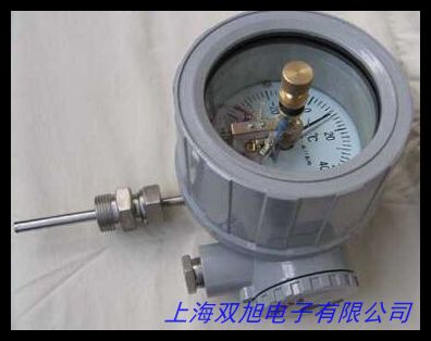 上海WSSX-411 电接点工业双金属温度计 反应釜温度计