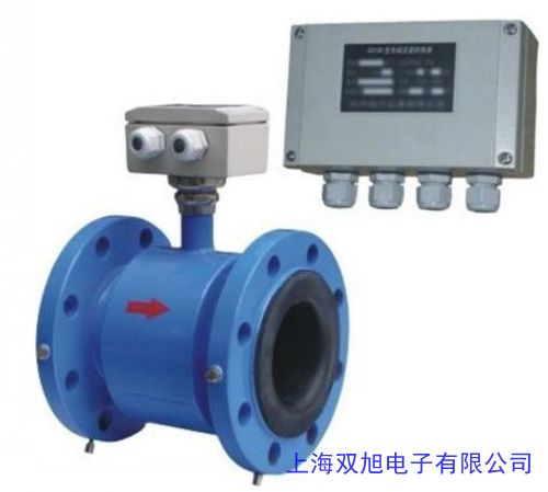 电磁流量计防腐PTFE衬里316电极一体式IP防护智能电磁流量计
